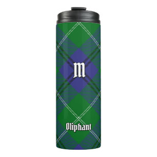 Clan Oliphant Tartan Thermal Tumbler Thermosbecher