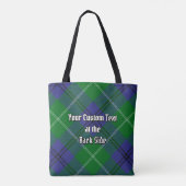 Clan Oliphant Tartan Tote Bag Tasche (Rückseite)