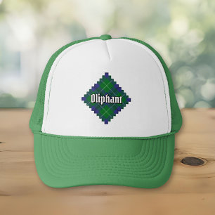 Clan Oliphant Tartan Trucker Hat Truckerkappe