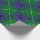 Clan Oliphant Tartan Wrapping Paper Geschenkpapier (Ecke)
