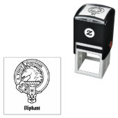 Clan Oliphant Wappen Selbstfärbende Briefmarke Permastempel (Beispiel)
