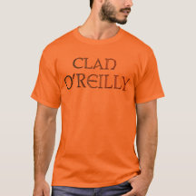 CLAN O'REILLY Name Wiedersehen T - Shirt