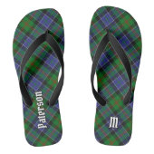 Clan Paterson Tartan Badesandalen (Fußbett)