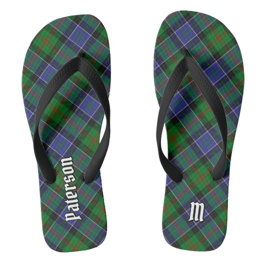 Clan Paterson Tartan Badesandalen (Fußbett)