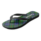 Clan Paterson Tartan Badesandalen (Schrägansicht)