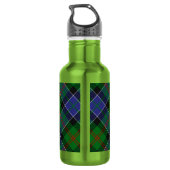 Clan Paterson Tartan Edelstahlflasche (Rückseite)