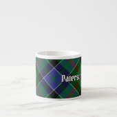 Clan Paterson Tartan Espressotasse (Vorderseite)