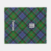 Clan Paterson Tartan Fleecedecke (Vorderseite (Horizontal))