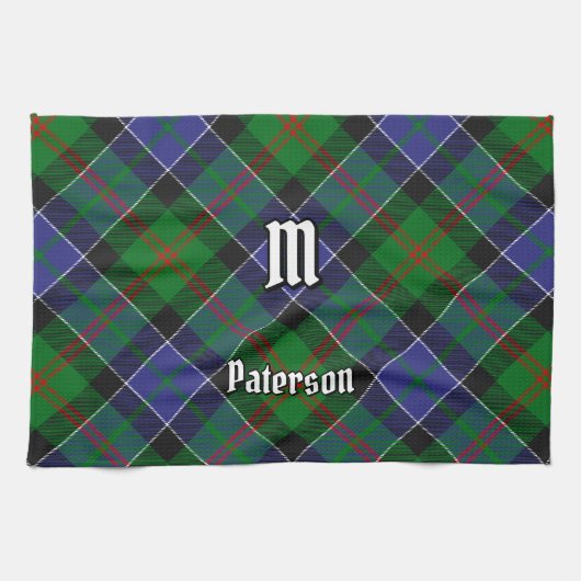 Clan Paterson Tartan Geschirrtuch (Horizontal)