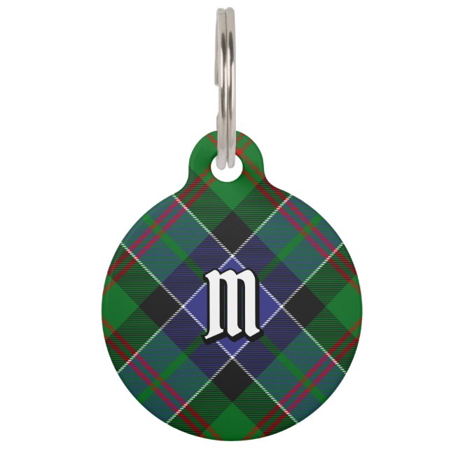 Clan Paterson Tartan Haustiermarke (Vorderseite)