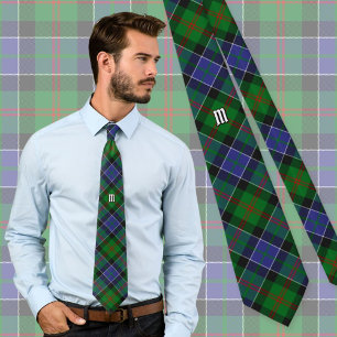 Clan Paterson Tartan Krawatte