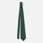 Clan Paterson Tartan Krawatte (Rückseite)