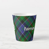 Clan Paterson Tartan Milchtasse (Vorderseite)
