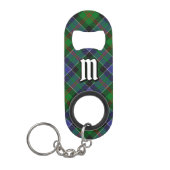 Clan Paterson Tartan Mini Flaschenöffner (Vorderseite)