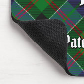 Clan Paterson Tartan Mousepad (Ecke)