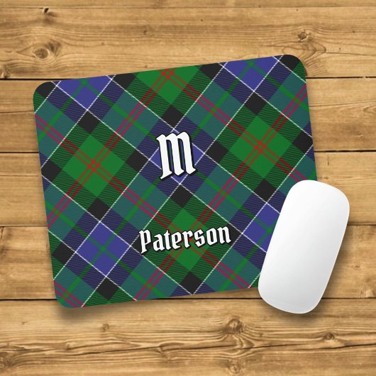 Clan Paterson Tartan Mousepad