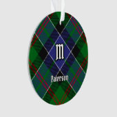 Clan Paterson Tartan Ornament (Vorderseite)