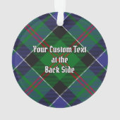 Clan Paterson Tartan Ornament (Rückseite)