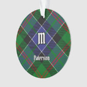 Clan Paterson Tartan Ornament (Vorderseite)