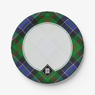 Clan Paterson Tartan Pappteller
