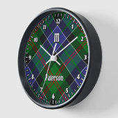 Clan Paterson Tartan Uhr (Winkel)