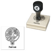 Clan Paterson Wappen Gummistempel (Stempel)