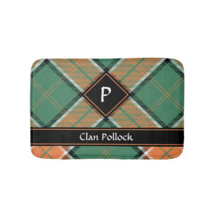 Clan Pollock Tartan Bath Mat Badematte