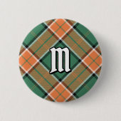 Clan Pollock Tartan Button (Vorderseite)