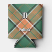 Clan Pollock Tartan Can Cooler Dosenkühler (Vorderseite)