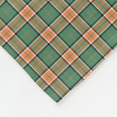 Clan Pollock Tartan Fleecedecke (Ecke)