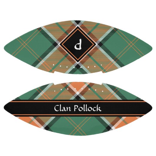 Clan Pollock Tartan Football (Paneele)