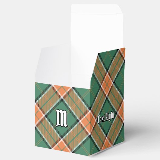 Clan Pollock Tartan Gevor Box Geschenkschachtel (Geöffnet)