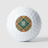 Clan Pollock Tartan Golf Balls Golfball (Vorderseite)