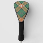 Clan Pollock Tartan Golf Head Cover Golf Headcover (Vorderseite)