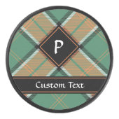 Clan Pollock Tartan Hockey Puck (Vorderseite)