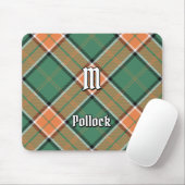 Clan Pollock Tartan Mouse Pad Mousepad (Mit Mouse)