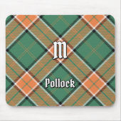 Clan Pollock Tartan Mouse Pad Mousepad (Vorne)