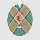 Clan Pollock Tartan Ornament (Vorderseite)