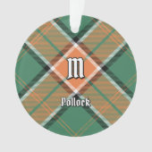 Clan Pollock Tartan Ornament (Vorderseite)