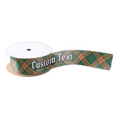 Clan Pollock Tartan Satin Ribbon Satinband (Spule)