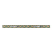 Clan Pollock Tartan Satin Ribbon Satinband (Vorderseite)