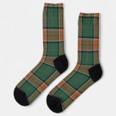 Clan Pollock Tartan Socken (Linkes Detail)