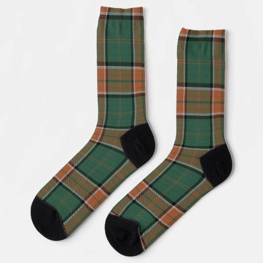 Clan Pollock Tartan Socken (Linkes Detail)
