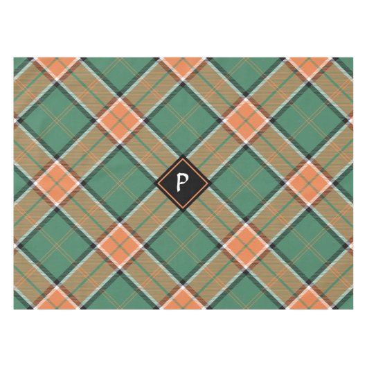 Clan Pollock Tartan Tablecloth Tischdecke (Vorderseite (Horizontal))