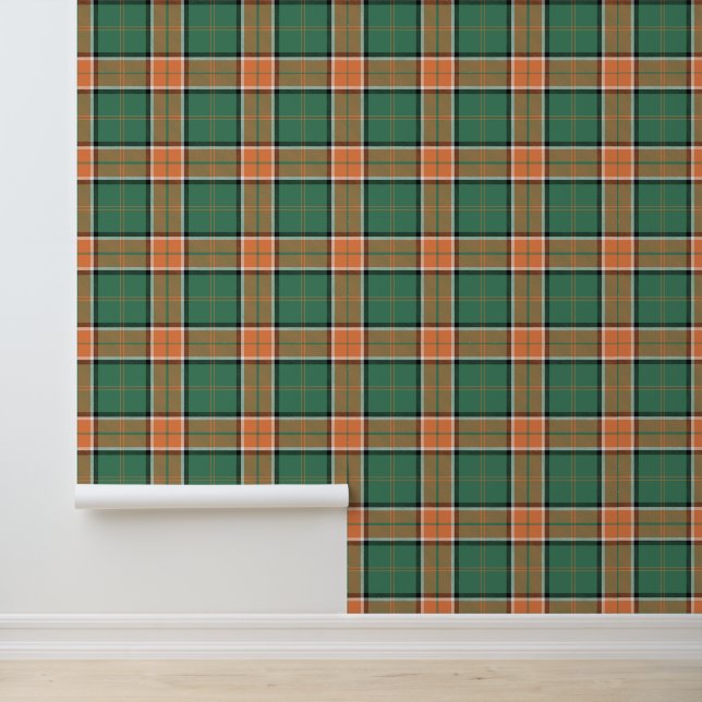 Clan Pollock Tartan Tapete (Anwendung)