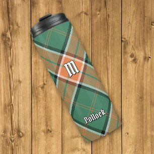 Clan Pollock Tartan Thermal Tumbler Thermosbecher