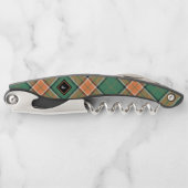 Clan Pollock Tartan Waiter's Corkschraube Kellnermesser (Vorderseite)