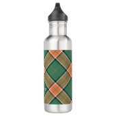 Clan Pollock Tartan Wasserflasche aus Edelstahl Edelstahlflasche (Rechts)