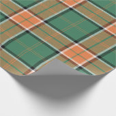 Clan Pollock Tartan Wrapping Paper Geschenkpapier (Ecke)