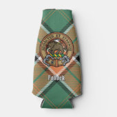 Clan Pollock Wappen Flasche Cooler Flaschenkühler (Vorderseite)